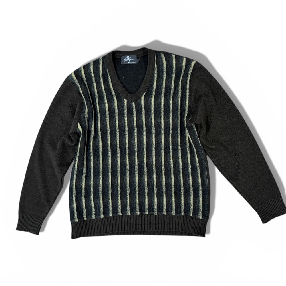 Gran Sasso Wool Blend V-Neck Sweater
